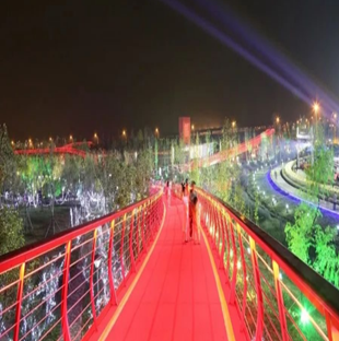 航空公司綠化景觀工程1號(hào)公園彩虹橋項(xiàng)目